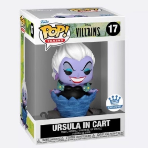 Funko Other - 🐙 Funko Pop! Disney Villains Ursula in Cart Figure 🐙